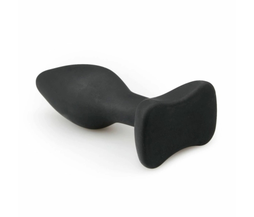 Sinner Gear Black Silicone Intimate Plug Small - Ergonomic Design