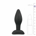 Sinner Gear Black Silicone Intimate Plug Small - Ergonomic Design