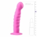 EasyToys Silicone Model Pink with Suction Base - Flexible Intimate Device