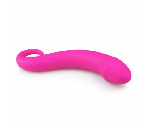 EasyToys Silicone Curved Prostate Massager Black 16 cm - Ergonomic Shape