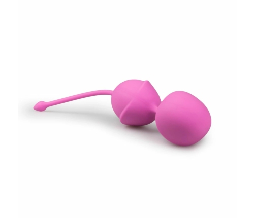 EasyToys Pink Duo Silicone Pelvic Muscle Training Balls 3.5 cm