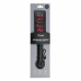 Ouch! Black Leather Impact Paddle with Red Inscription, Durable Design