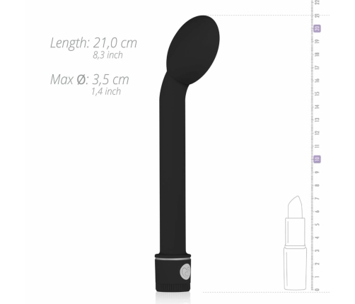 EasyToys G-Spot Black Model - Waterproof Curved Intimate Massager