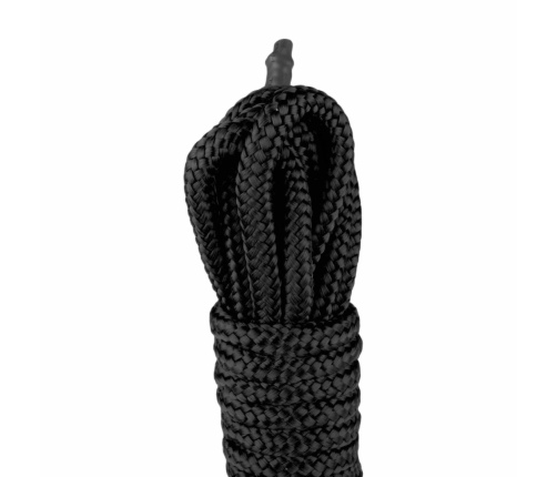EasyToys Soft Bondage Rope 5m - Flexible Black Restraint Cord