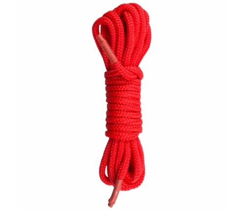 EasyToys Fetish Red Bondage Rope 10m - Durable Nylon Restraint Cord