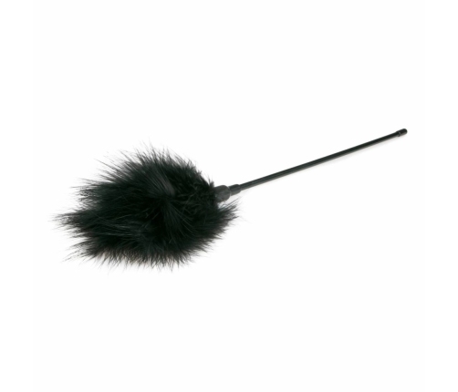 Ouch! Long Feather Tickler Black - Precision Sensual Accessory
