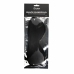 EasyToys Leather Eye Mask with Adjustable Elastic Band - Black