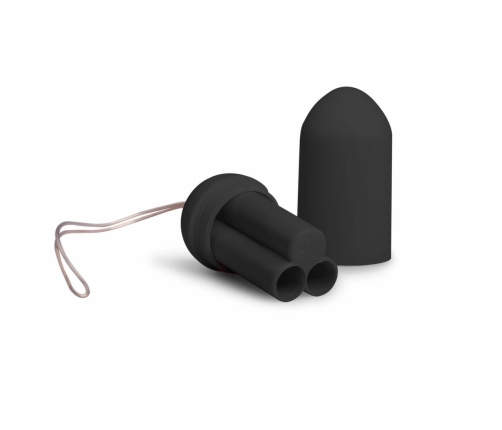 Easytoys Vibration Egg Black - Wireless Remote, 10 Modes, 20m Range