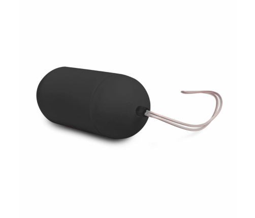 Easytoys Vibration Egg Black - Wireless Remote, 10 Modes, 20m Range
