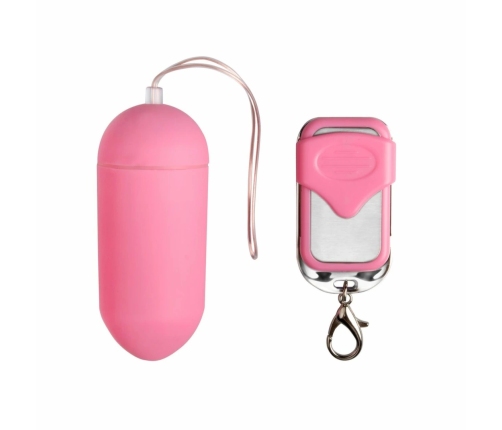 EasyToys Pink Wireless Vibrating Egg - 10-Mode Remote Control System