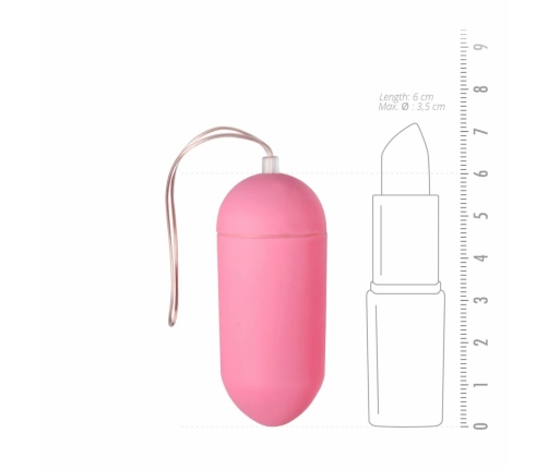 EasyToys Pink Wireless Vibrating Egg - 10-Mode Remote Control System