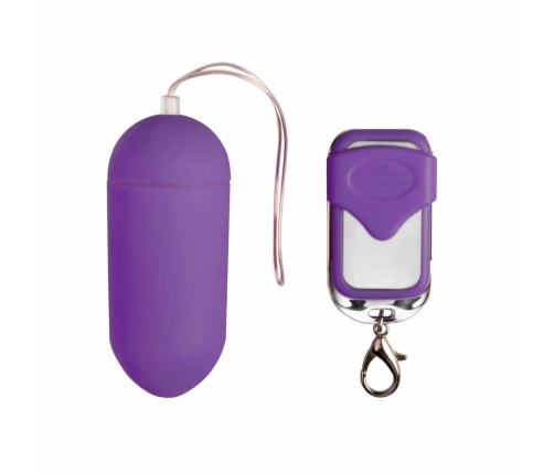EasyToys Wireless Remote-Controlled Vibrating Egg Purple 10 Modes