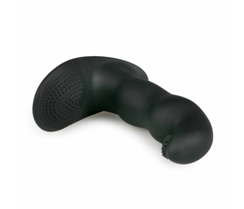 TOYJOY Dynamic Duke Ribbed Silicone Intimate Massager Black