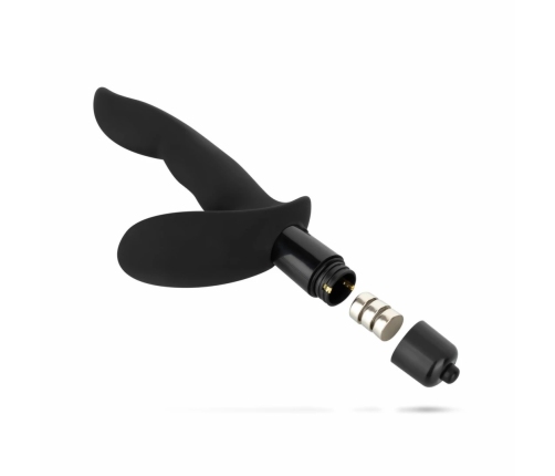 Easytoys Dynamic Duke Prostate Massager Flexible Silicone Black