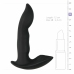 Easytoys Dynamic Duke Prostate Massager Flexible Silicone Black