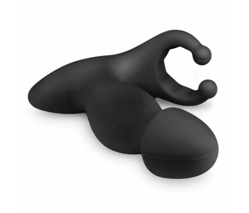 Satisfyer Pounding Pete Intimate Silicone Vibrating System Black