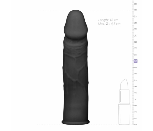 EasyToys Extension Sleeve Model - Soft Touch, Transparent, Adjustable Fit