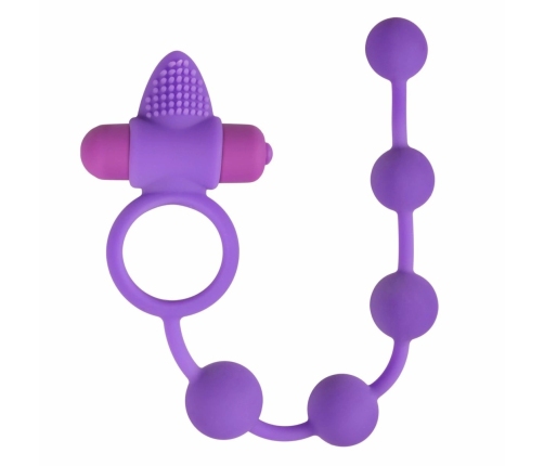 EasyToys Triple Function Intimate Ring & Stimulator, Flexible Design