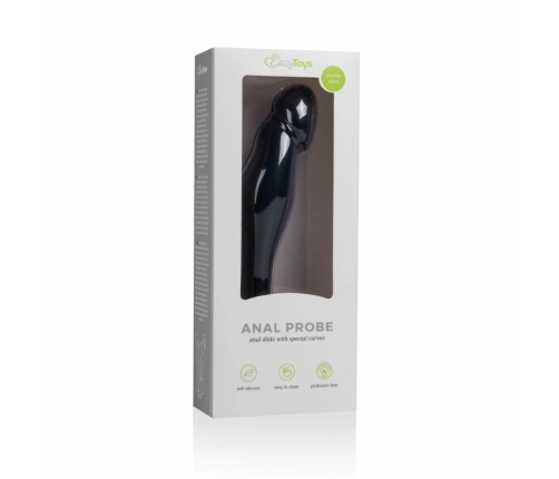 EasyToys Anal Model Silicone Prostate Stimulator with Ergonomic Grip