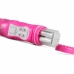 EasyToys Pink Thrusting Dual-Action Vibrator - 6 Speeds & Rotations