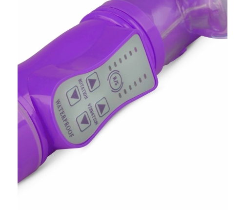 EasyToys Dual-Action Rabbit Vibrator Purple 12-Mode Intimate Device