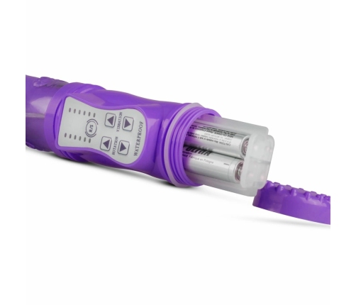 EasyToys Dual-Action Rabbit Vibrator Purple 12-Mode Intimate Device