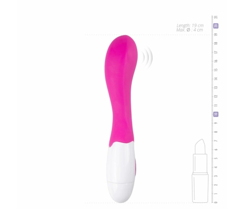 EasyToys Rose Intimate Silicone Vibrator Pink, 10 Modes, Ergonomic Design