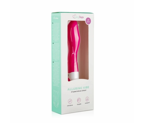 EasyToys Blossom Pink - Flexible Silicone Intimate Device with 10 Modes