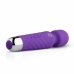 EasyToys Mini Wand Vibrator Purple - Compact Rechargeable Massager