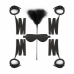 EasyToys Bondage Starter Kit - Adjustable Cuffs & Eye Mask Set