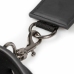 Ouch! Adjustable Faux Leather Neck & Wrist Bondage Set, Black