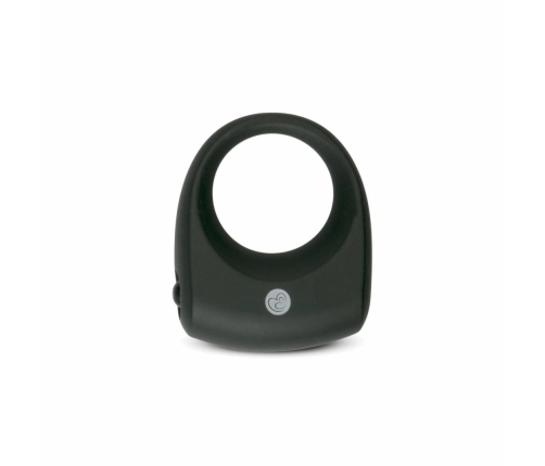 Vivid Silicone Intimate Ring with Removable Bullet Vibrator Black