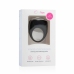 Vivid Silicone Intimate Ring with Removable Bullet Vibrator Black