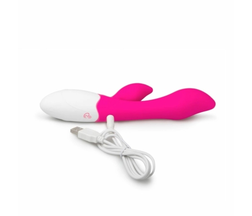 EasyToys Alula Vibe Dual-Action Intimate Device Pink Silicone USB