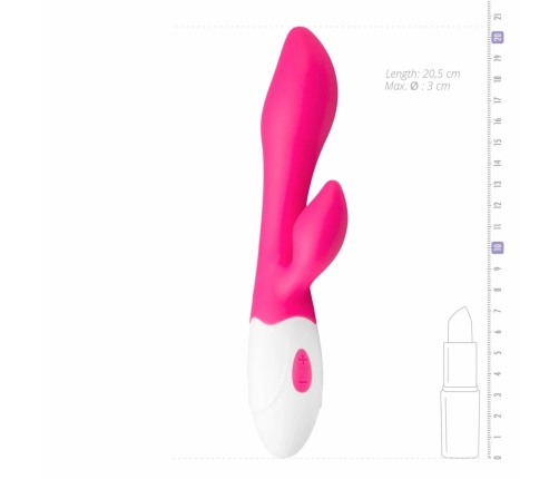 EasyToys Alula Vibe Dual-Action Intimate Device Pink Silicone USB