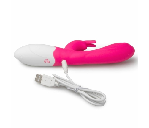 EasyToys Ascella Dual-Motor Silicone Intimate Machine Pink USB Rechargeable