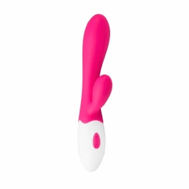 Aurora Vibe Dual Motor Silicone Intimate Machine Pink USB Rechargeable