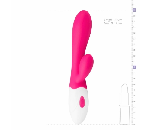 Aurora Vibe Dual Motor Silicone Intimate Machine Pink USB Rechargeable