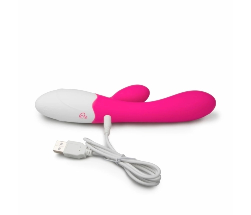 Aurora Vibe Dual Motor Silicone Intimate Machine Pink USB Rechargeable