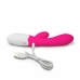 Aurora Vibe Dual Motor Silicone Intimate Machine Pink USB Rechargeable