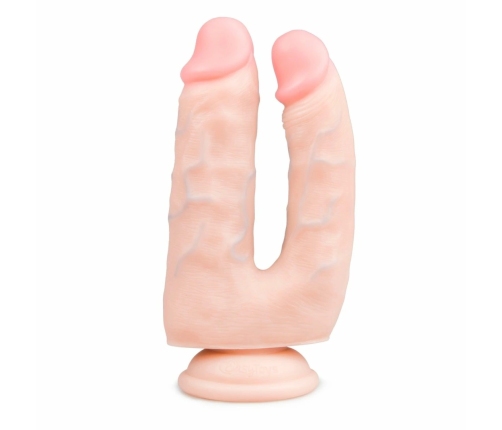 EasyToys Dual-Ended Silicone Intimate Model with Suction Cup 18 cm