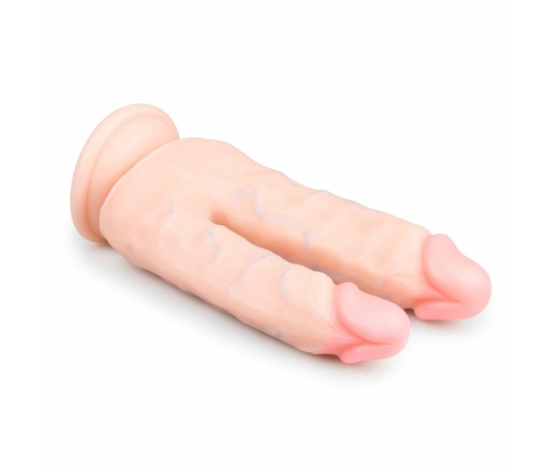 EasyToys Dual-Ended Silicone Intimate Model with Suction Cup 18 cm