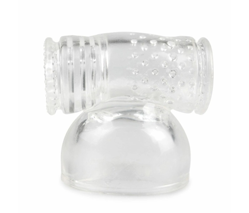 Sinner Gear Wand Attachment Clear - Flexible Intimate Accessory