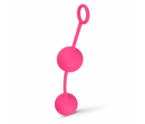 EasyToys Pink Dual Weighted Balls with Counterweight System, Silicone