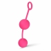 EasyToys Pink Dual Weighted Balls with Counterweight System, Silicone