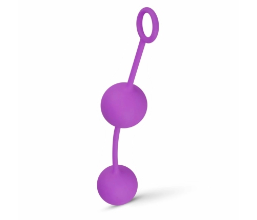 EasyToys Duo Weighted Exercise Balls Purple - Pelvic Floor Trainer