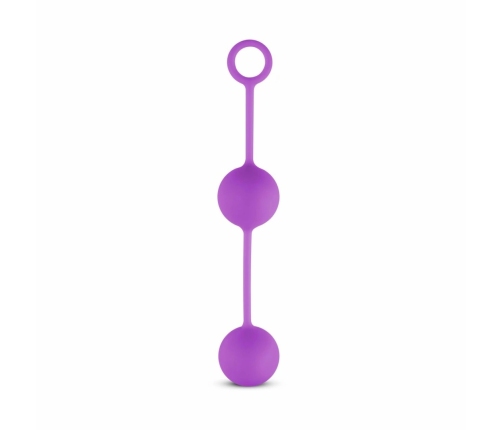 EasyToys Duo Weighted Exercise Balls Purple - Pelvic Floor Trainer