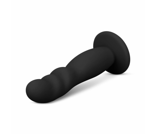 EasyToys Silicone Strap-On Set Adjustable Harness Compact Black 110cm
