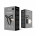 TOYJOY Strap-On System Adjustable Silicone Harness Black 18 cm