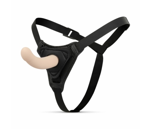 Sinner Gear Strap-On Silicone Model with Adjustable Harness, Curved Design